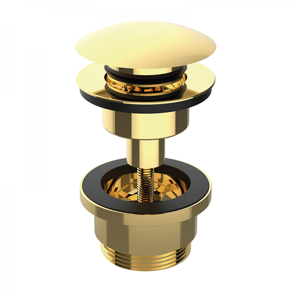 Змішувач для раковини GRB Jolie одноважільний з донним клапаном поліроване золото 82512824