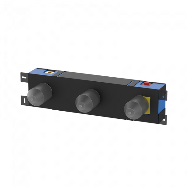 Внутрішня частина прихованого монтажу для змішувача-термостату GRB inCool 90004000 горизонтальна