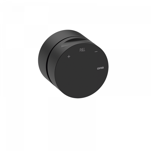 Наружна частина змішувача GRB Incool на 1 споживача, чорний матовий 90101092 PVD