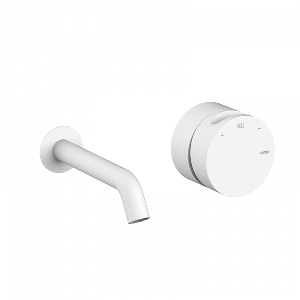 Змішувач для раковини GRB in Cool прихованого монтажу 15 см 90108001 білий