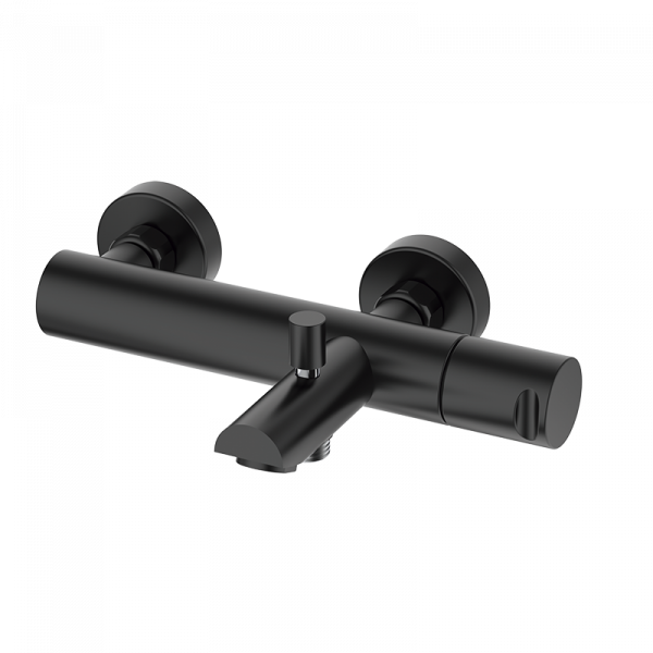 Змішувач для ванни з ручним душем GRB EterNice Cool, колір чорний 90225992 PVD