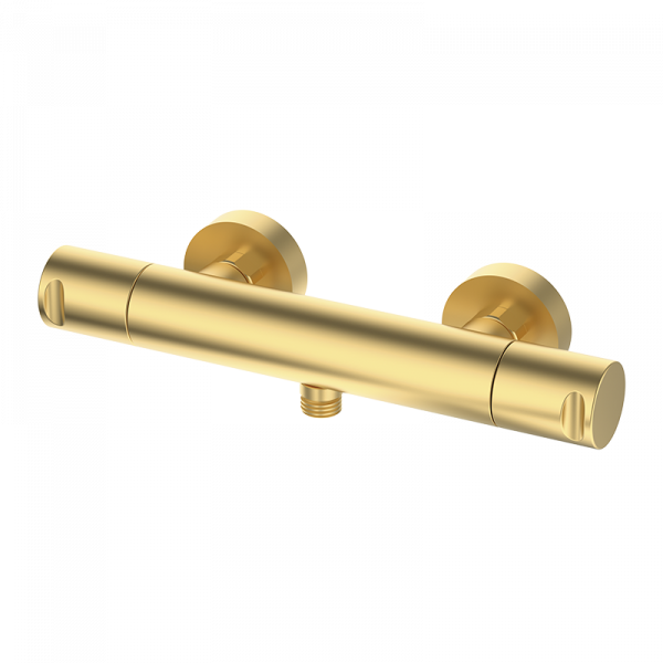 Комплект термостатичний, змішувач для душа з ручним душем GRB EterNice Cool, колір золото 90316988 PVD