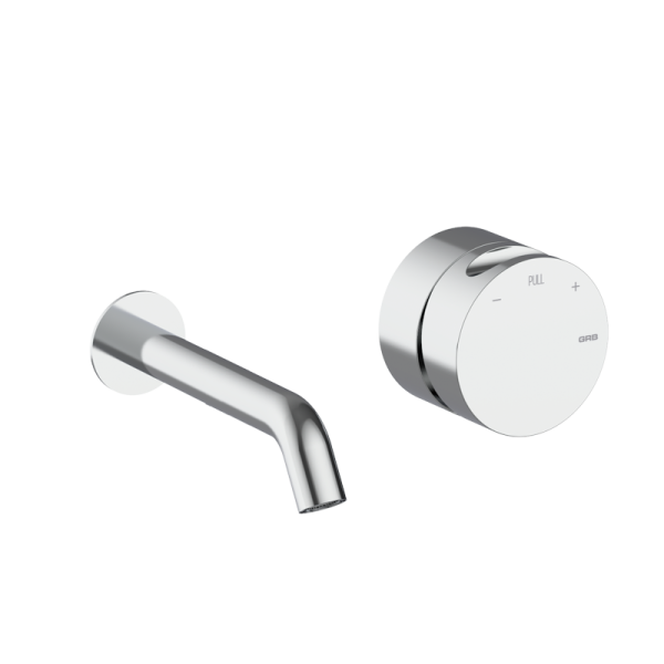 Вбудований змішувач для раковини GRB INCOOL з виливом 200 мм, хром 90506970