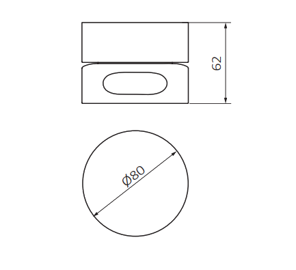 Змішувач для душу GRB in Cool прихованого монтажу без прихованої частини білий 90901001