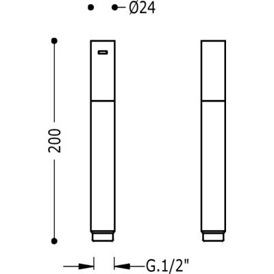 Лійка для гігієнічного душу Tres 913412390
