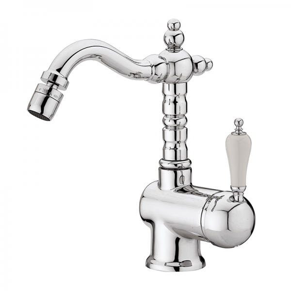 Змішувач для біде GRB Clasica Retro 1866 одноважільний з донним клапаном хром 921700