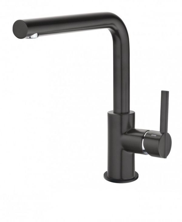 Змішувач для кухні GRB Kitchen одноважільний чорний 990911