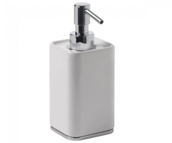 Дозатор для рідкого мила TRES LOFT 20063608 хром-білий