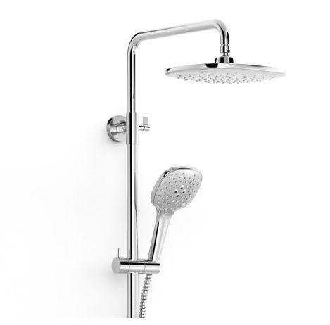Душова система Tres CANIGO, термостат, ручний душ 242х242 мм, каскад, хром 21831202