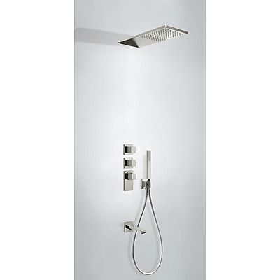 Душова система з термостатом BLOCK SYSTEM 20625301AC, колір сталь