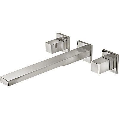 Двовентильний настінний змішувач для раковини 240 мм Tres Cuadro Exclusive 00815401AC