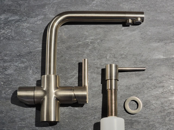 Змішувач для кухні під фільтр GRB Kitchen EterNice 51831593 PVD