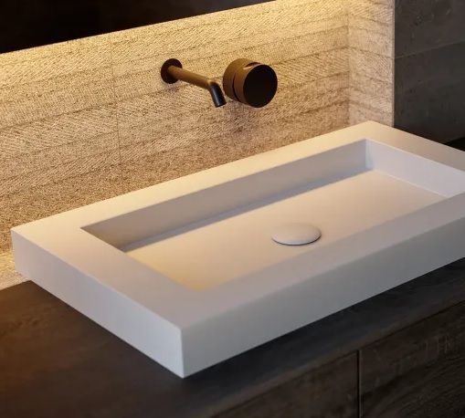 Змішувач для раковини GRB in Cool прихованого монтажу 15 см 90108002 чорний