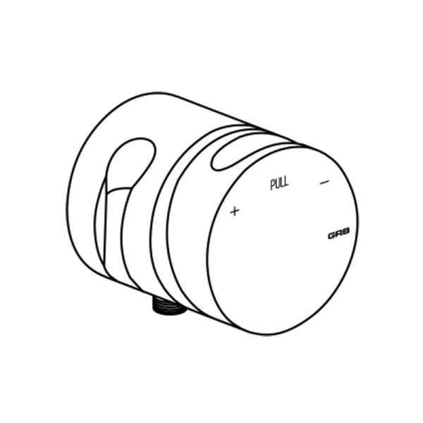 Зовнішня частина змішувача in Cool 90100102 у кольорі чорний