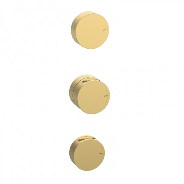 Зовнішня частина змішувача-термостату inCool 90105007 прихованого монтажу на 3 споживача