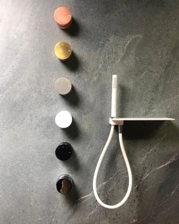 Зовнішня частина змішувача-термостату inCool 90105007 прихованого монтажу на 3 споживача