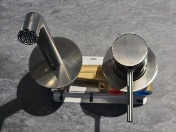 Видима частина для раковини GRB Time XL одноважільний чорний 47117492 PVD