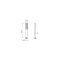 Ручний душ із шлангом та кріпленням Hydro Square wall outlet kit + Pixel hand-shower 05541400 колір хром