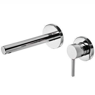 Одноважільний настінний змішувач для раковини 210 мм Tres Max 06220071