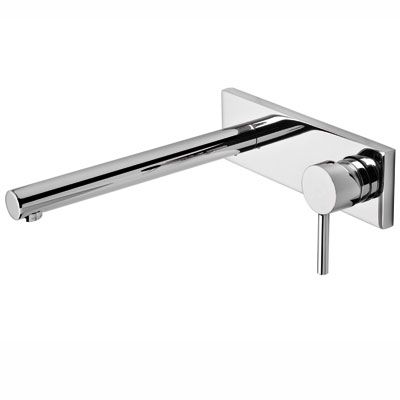 Одноважільний настінний змішувач для раковини 250 мм Tres Max 162200