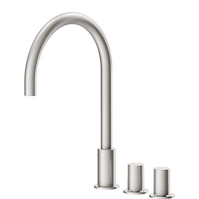 Двовентильний змішувач для раковини 373 мм Tres Study Exclusive 06110501AC