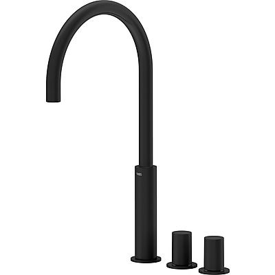 Двовентильний змішувач для раковини 453 мм Tres Study Exclusive 06110502NM