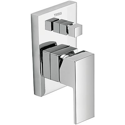 Вбудований змішувач для душу Tres Cuadro 106180