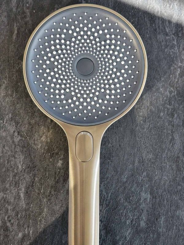 Ручний душ із шлангом та кріпленням Hydro Cylindrique wall outlet kit + Ban hand-shower 05534293 PVD нержавіюча сталь