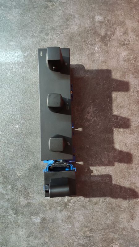 Термостатичний змішувач на 4 споживача Tres B-system, чорний матовий 30725401NM