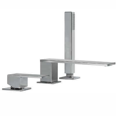 Змішувач на борт ванни Tres Cuadro 00616105