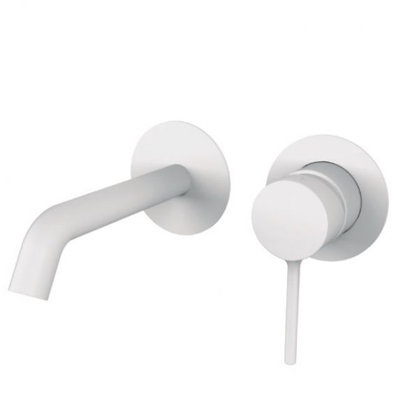 Змішувач для раковини GRB Time прихованого монтажу білий одноважільний 47535471