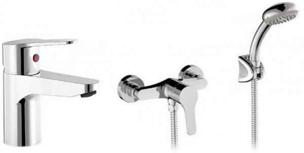 Base Набір для душу, хром (21510301+21516701) (ФН)