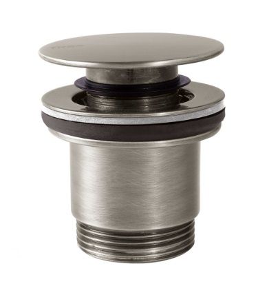 Донний клапан для раковини Tres полірована сталь 24284001AC